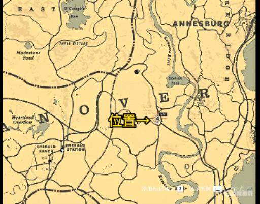 荒野大镖客中国人位置在哪里?1