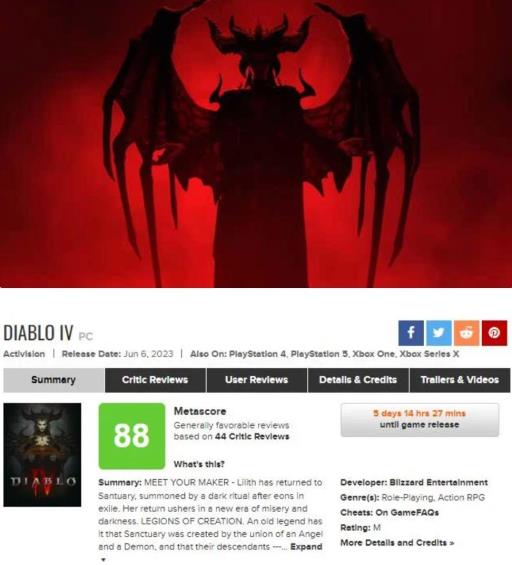 暗黑破坏神4mc评分如何?_暗黑破坏神4cg解析