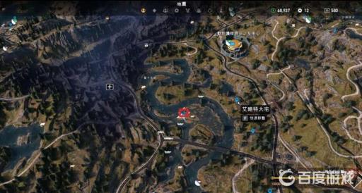 白尾山地区的专精书位置分布在哪里?1