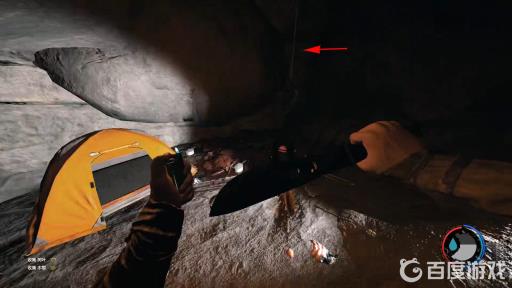 森林天坑怎么上去没有登山镐?7