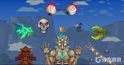 泰拉瑞亚机械魔眼无伤怎么打?1