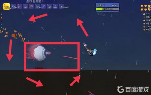 泰拉瑞亚机械魔眼无伤怎么打?15