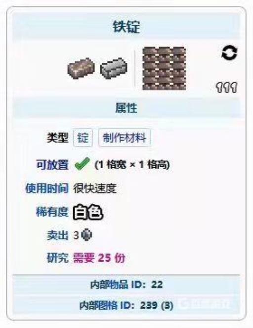 泰拉瑞亚铁锭在哪找?2