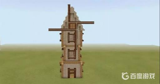 我的世界的风车怎么建造?14