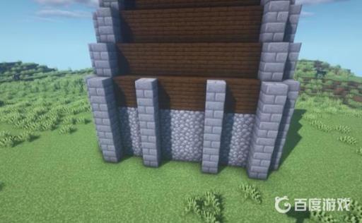我的世界里如何建中世纪房?14