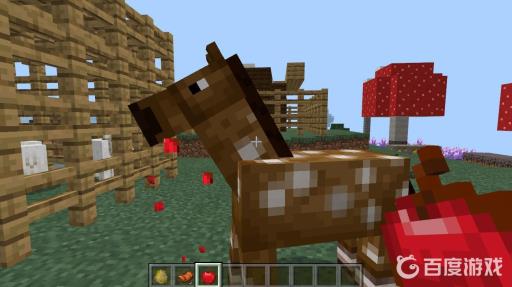 我的世界怎么才能骑马?2