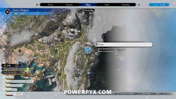 最终幻想7重生钢琴谱位置大全2