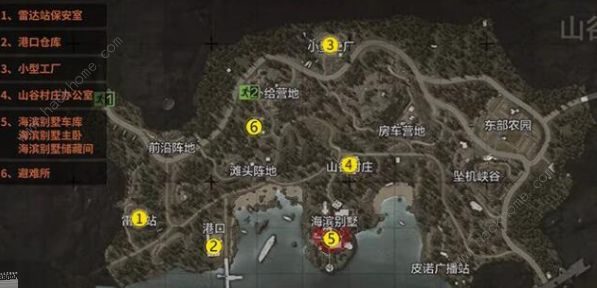 暗区突围钥匙刷新点大全1