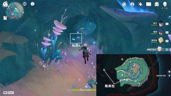 原神4.6旧日之海7个指引仙灵在哪7