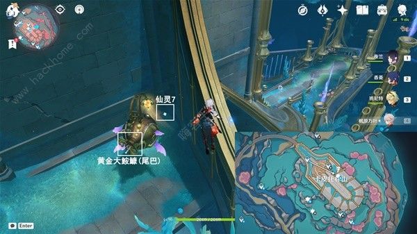 原神4.6旧日之海7个指引仙灵在哪9