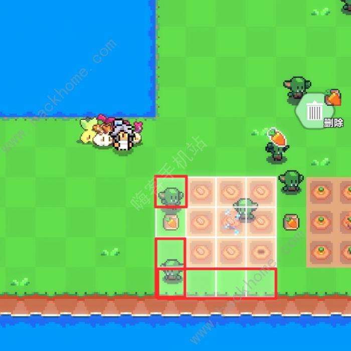 海岛时光种田挖矿洒水器怎么放在农作物中间3