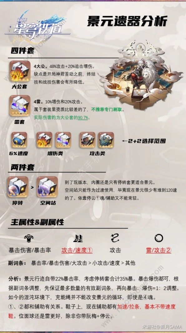 崩坏星穹铁道2.0景元有必要抽吗6