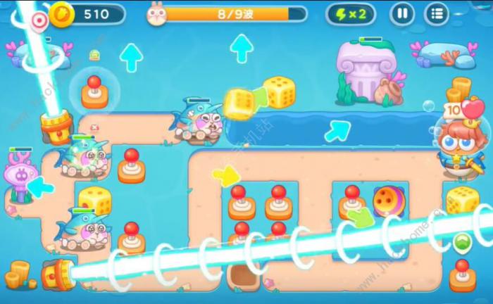 保卫萝卜4海的闺女第24关怎么过9