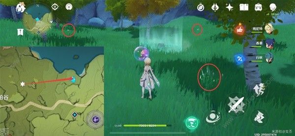 原神蒙德九处风屏障位置大全9