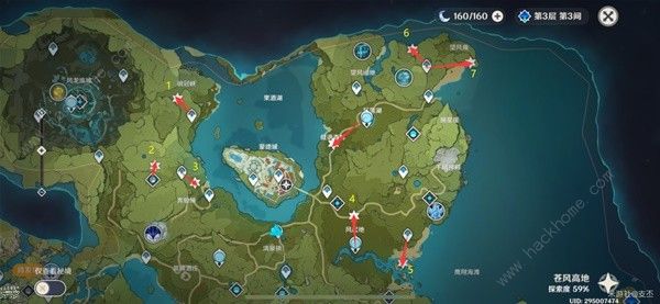 原神蒙德风史莱姆位置在哪1