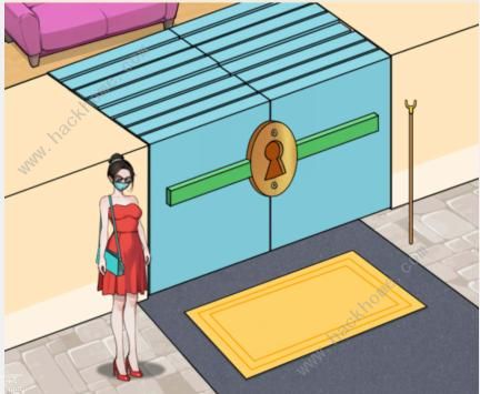 文字来找茬帮助女孩打开门回家攻略2