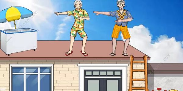 汉字找茬王屋上老人怎么过4