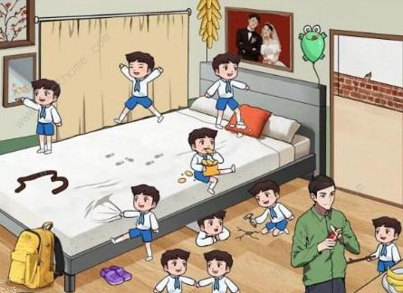 文字来找茬打发走所有熊孩子怎么过2