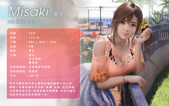 死或生维纳斯璀璨假期角色图鉴总汇2