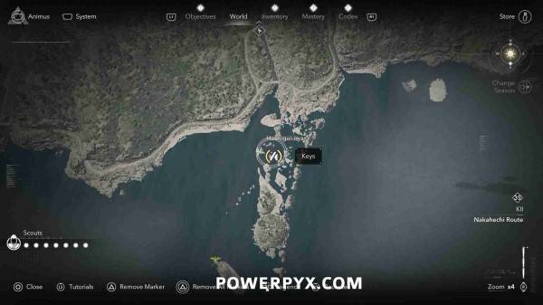 刺客信条影钥匙收集攻略48