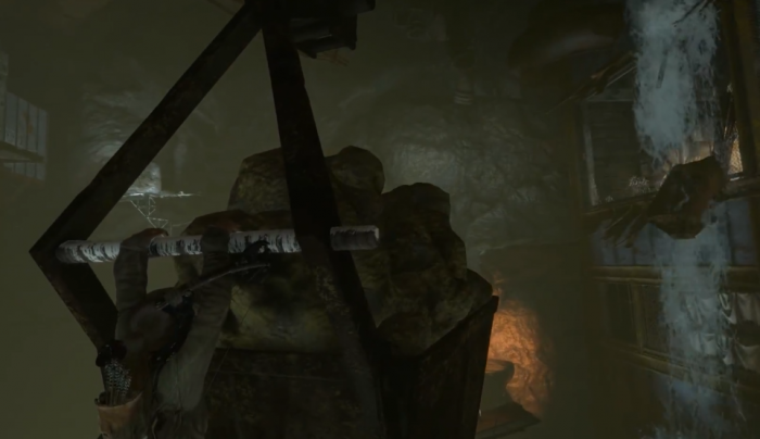 古墓丽影矿车怎么过1