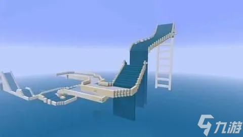 怎么在我的世界中制作滑梯_我的世界梯子怎么做图片