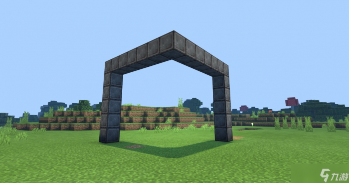 《我的世界》全自动按钮岩浆门建造教学2