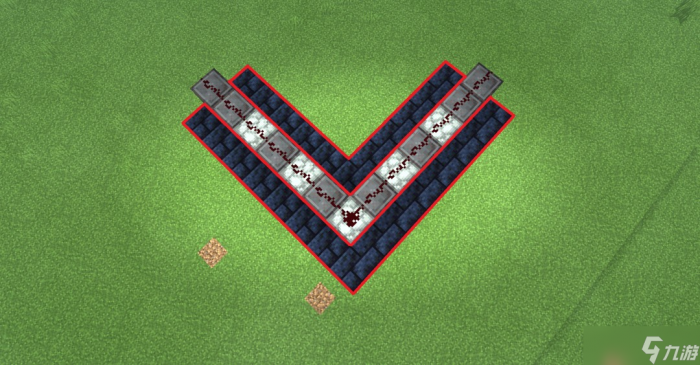 《我的世界》全自动按钮岩浆门建造教学6