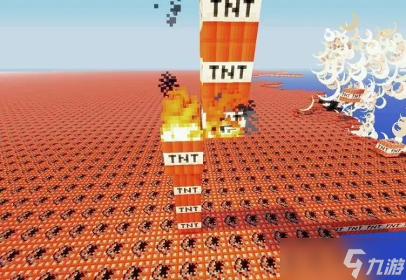 我的世界怎么点燃TNT_我的世界点燃地狱门