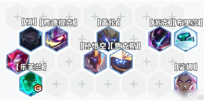 《金铲铲之战》s8.5阵容机甲黑客乐芙兰推荐1