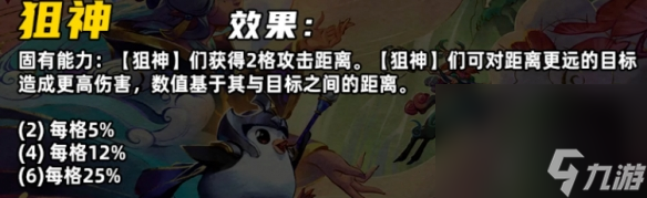 《金铲铲之战》S11狙神羁绊效果介绍2