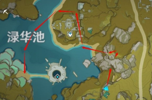 原神飞行挑战微风与飞鸟任务怎么做3