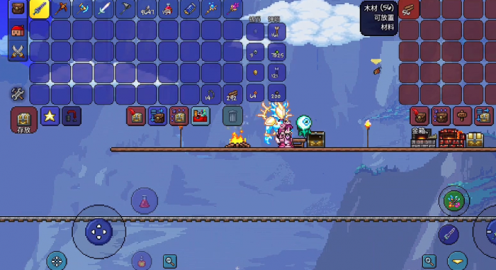 泰拉瑞亚怎么在工作台上制造武器1