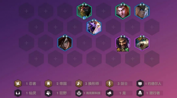 金铲铲之战换形师怎么搭配1