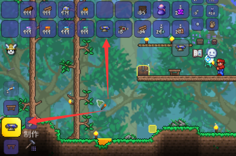 泰拉瑞亚工作台怎么做3