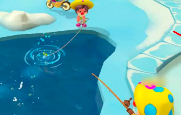 摩尔庄园雪獭怎么钓1