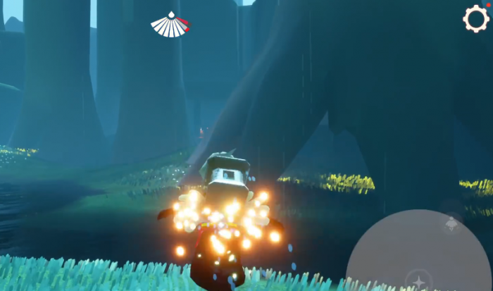 光遇如何迅速跑雨林地图2