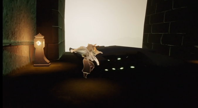 光遇墓土墙上光翼怎么飞2