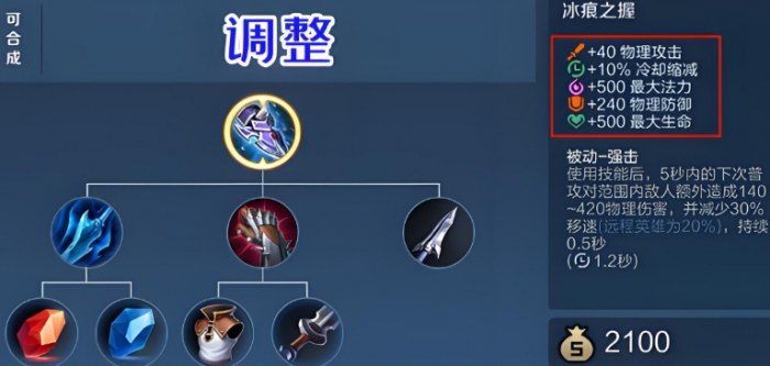 王者荣耀冰脉法师出装顺序怎么排列1