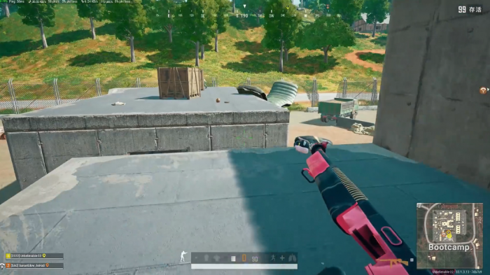 绝地求生如何快速进石头2