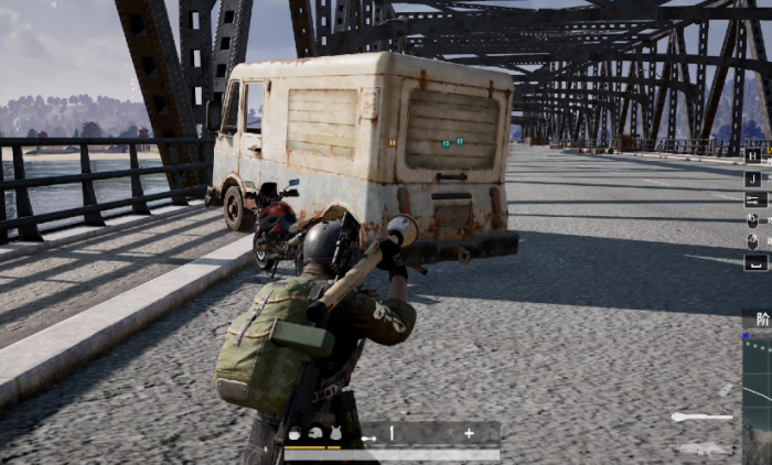 绝地求生怎么跳到桥上面3