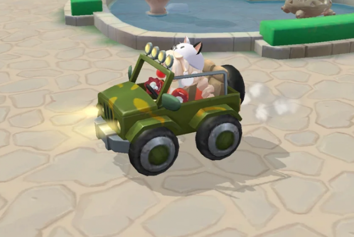 摩尔庄园越野迷彩车怎么获取2