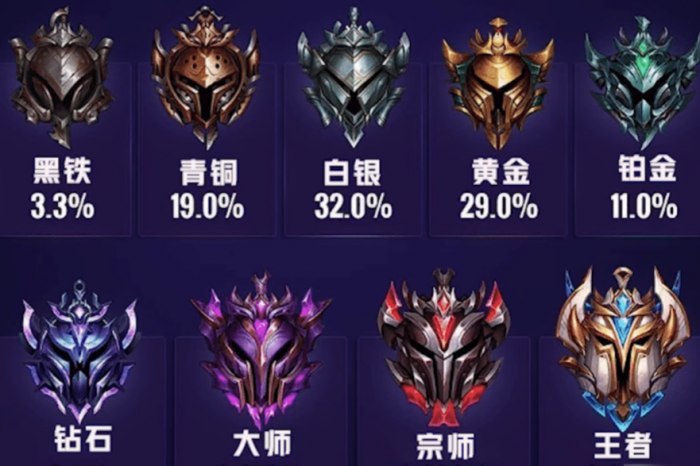 英雄联盟手游排位最高定什么段位1