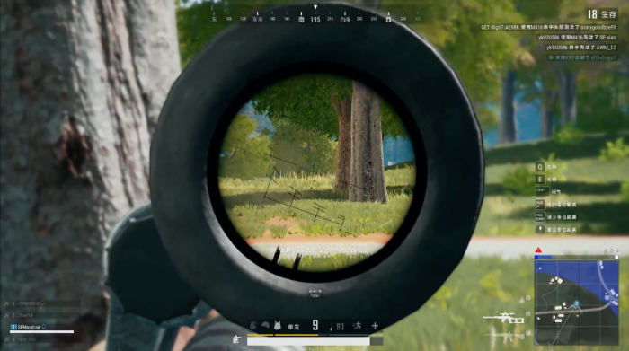 绝地求生小地图如何落地最快1