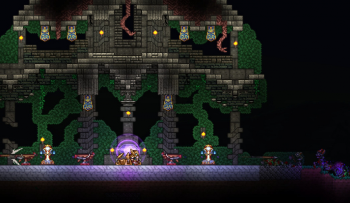 我在泰拉瑞亚中如何快速种植更多的树3