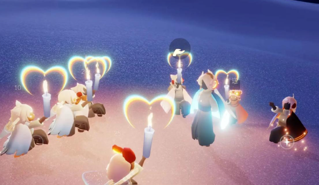 光遇怎么给对方送爱心3