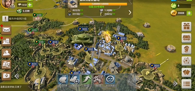 二战风云4级炮塔怎么打2