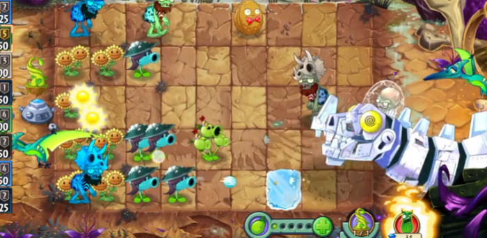 植物大战僵尸2恐龙之王怎么打2