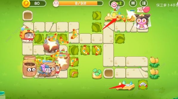 保卫萝卜4恶龙传说有哪些技巧1