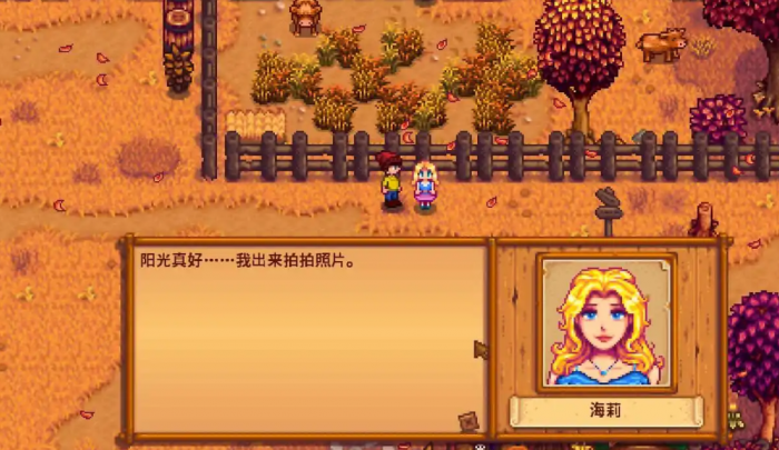 星露谷物语海莉问农场每天干什么2